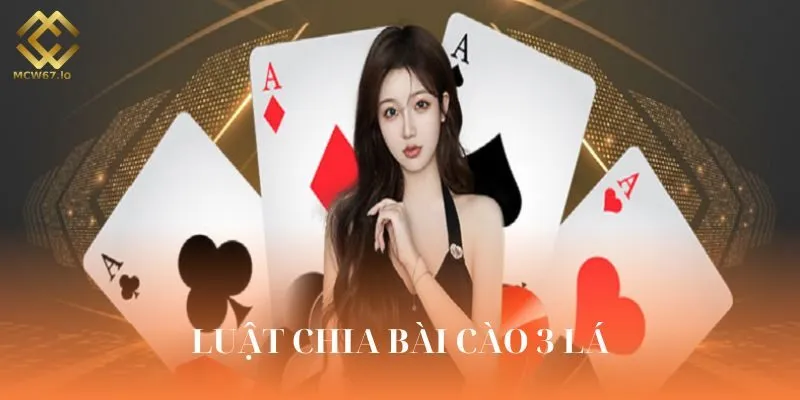Bài cào 3 lá chia cho mỗi người chơi 3 quân bài
