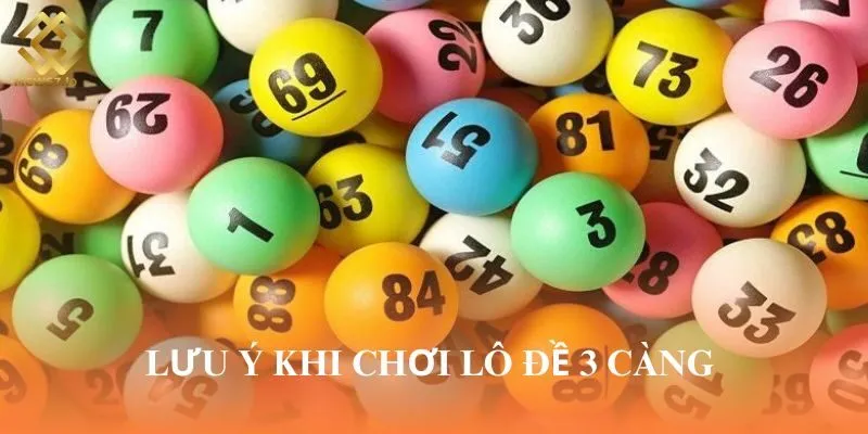 Bạn cần lưu ý một số vấn đề cơ bản khi chơi 3 càng